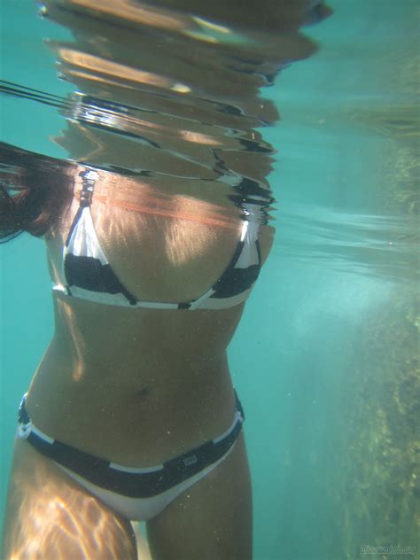 Bikini Model Bev AI Enhanced THE Paradise Portofino Topaz