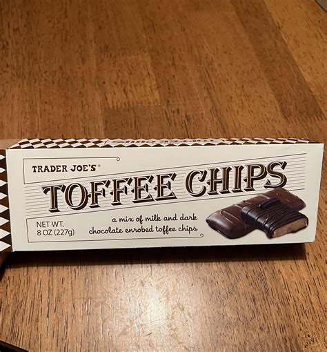 For my fellow toffee lovers: the toffee chips are addictive! I didn’t ...