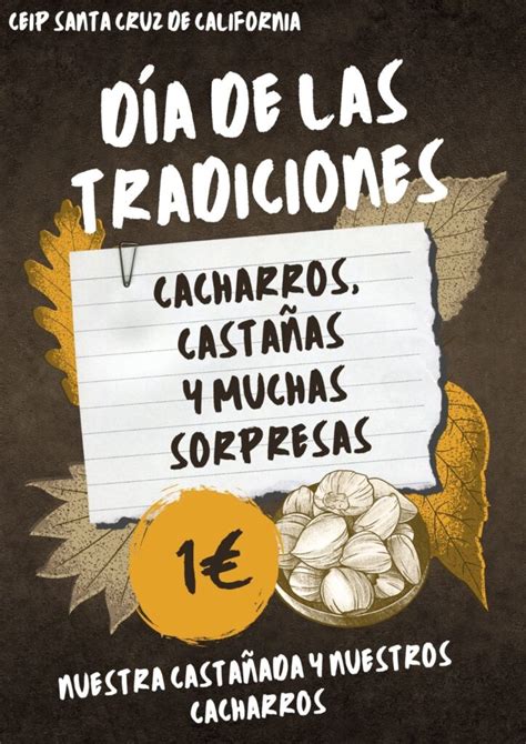 D A De Las Tradiciones Casta Ada Y Fiesta De Los Cacharros Ceip