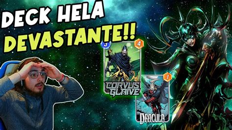 IL MIGLIOR Deck HELA In CIRCOLAZIONE Marvel Snap ITA YouTube