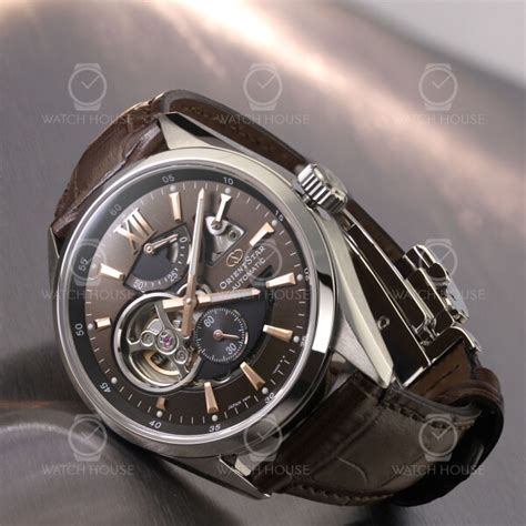 Orient Star Contemporary Skeleton Automatic Re Av Y B Brown