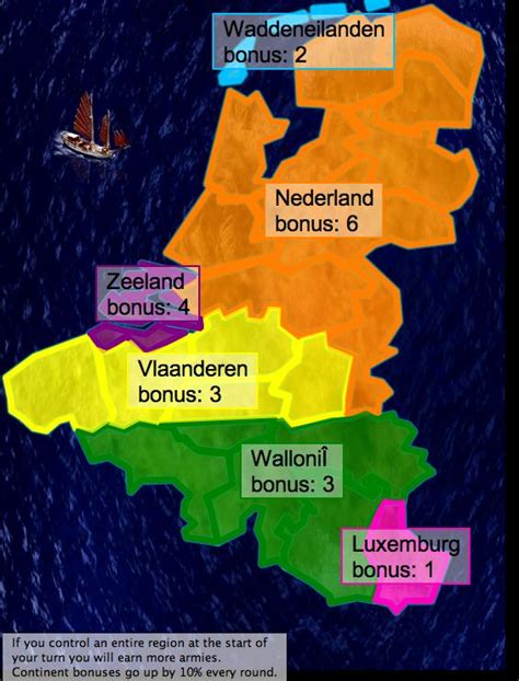 Benelux Map