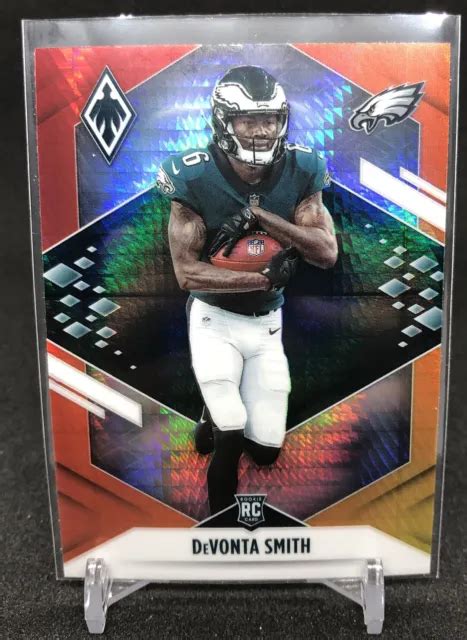 Esclusiva Panini Phoenix Devonta Smith Fire Burst Prizm Rookie