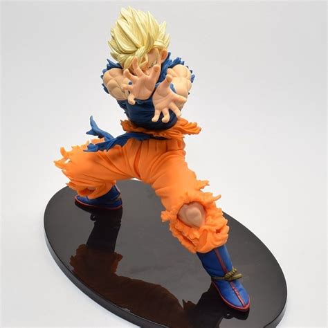 Figura Son Goku 16 Cm De Alta Estatuilla Bampresto 50 000 En