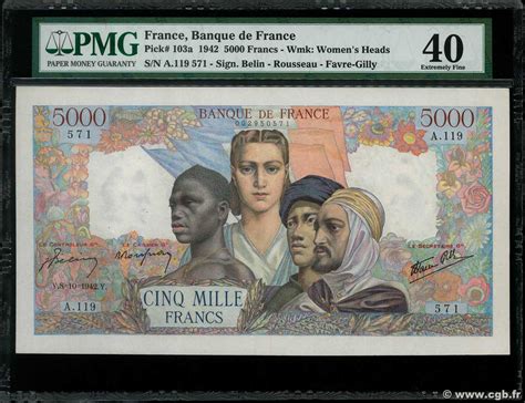 Francs Empire Fran Ais France F B Billets