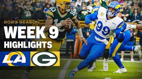 Highlights Los Angeles Rams Top Plays Vs Green Bay Packers