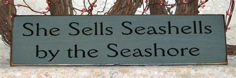 She Sells Seashells By The Seashore Primitive Country