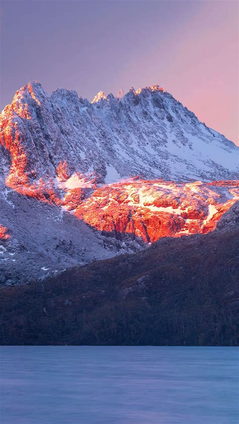 Montanas En Lago Al Atardecer Fondo De Pantalla 4k Ultra Hd Id4450 Images