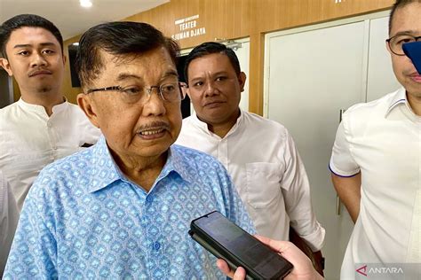 Jusuf Kalla Nilai SYL Siap Jalani Seluruh Proses Hukum ANTARA News