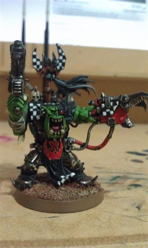 Blood Axe Evil Sunz Orks Warboss Warhammer 40000 Gallery