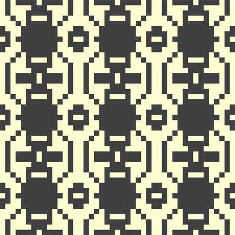 Pixel Art Seamless Pattern Vector Vector Art At Vecteezy