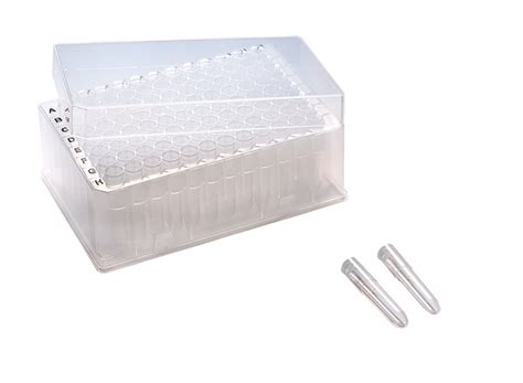 1 2ml Individual Cluster Tubes Racked Free Of RNase DNase PCR