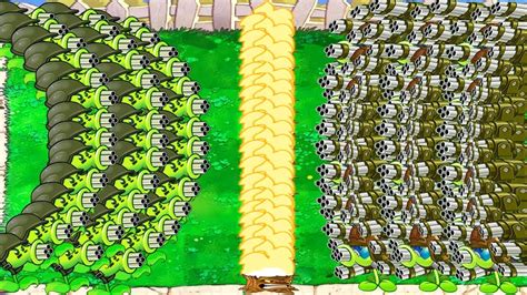 Gatling Pea PvZ 2 Vs Gatling Pea PvZ Plants Vs Zombies PvZ Plus Pvz