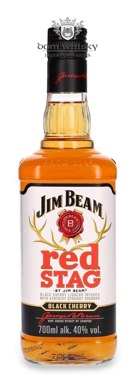 Jim Beam Red Stag Black Cherry 40 0 7l Dom Whisky