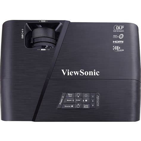 Best Buy ViewSonic XGA DLP Projector Black PJD5255