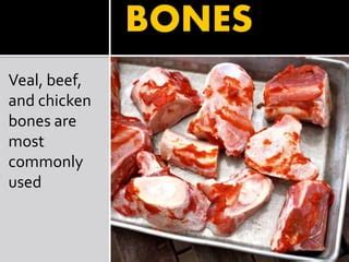 ingredients  preparing stocks pptx