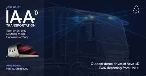 Aeva To Demonstrate 4d Lidar Technology For Commercial Vehicles At Iaa Transportation 2022 Aeva