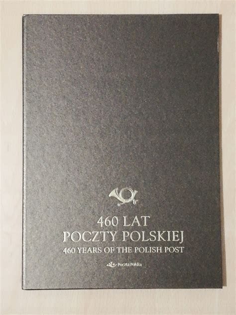 Blok 320 Folder 460 Lat Poczty Polskiej 11998500790 Allegro Pl