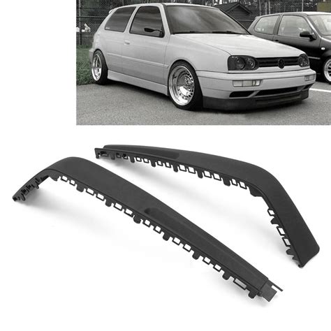 Para Choque Dianteiro Spoiler Divisor De Corpo Para Vw Golf Jetta Mk