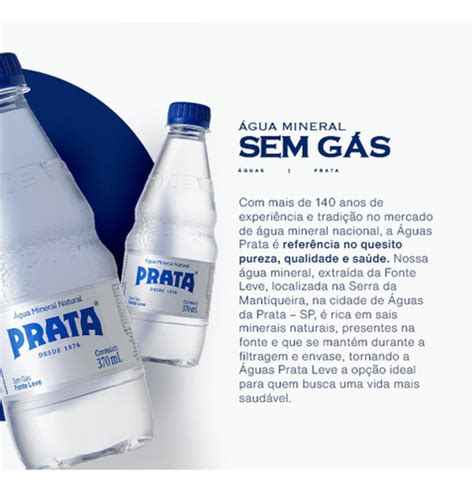 Água Mineral Leve S Gás Prata 200ml 48 Unidades Parcelamento Sem Juros