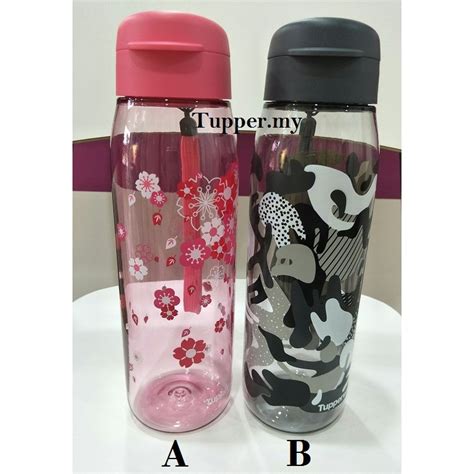 B1pctupperware H2go Tumbler Water Bottle 750ml Fliptop Shopee Malaysia