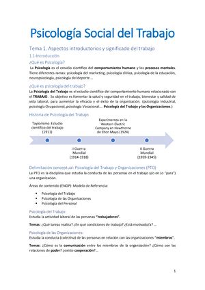 Psicologia Tema Resum Introducci N A La Psicolog A Social Del