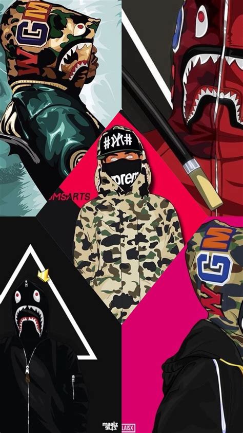 Background Bape Wallpaper EnWallpaper