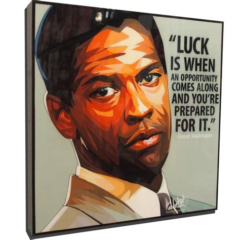 Denzel Washington Pop Art Poster - Infamous Inspiration