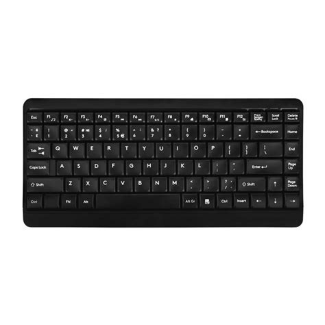 Premium Photo | Black wireless keyboard for computer isolate