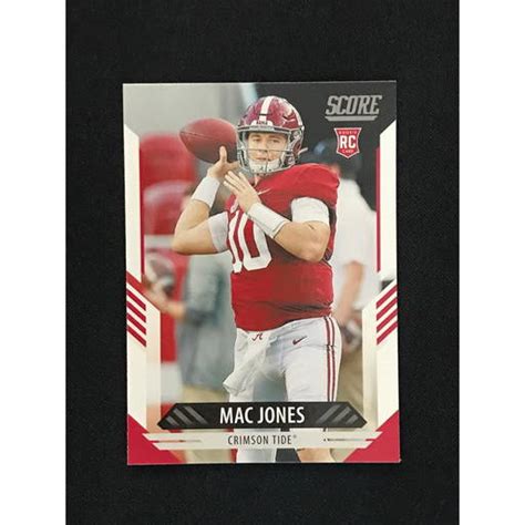 2021 Score Mac Jones Rookie Card