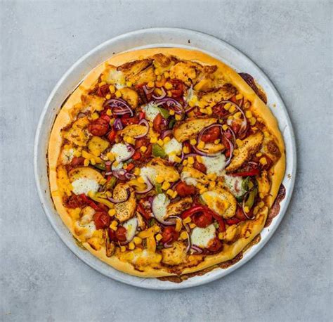 Fajita Chicken And Vegetable Pizza Asda Good Living