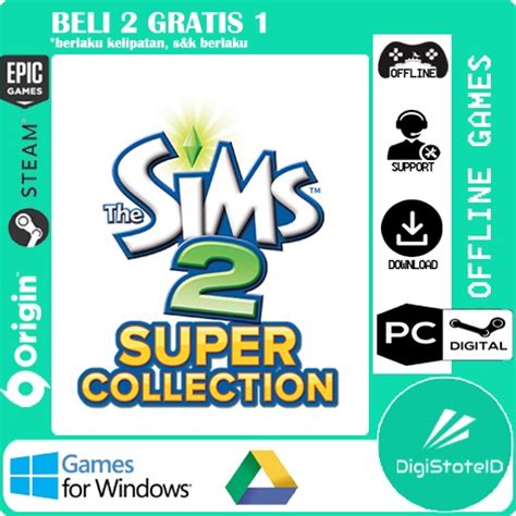 Jual The Sims 2 Complete Collection Game Pc Shopee Indonesia