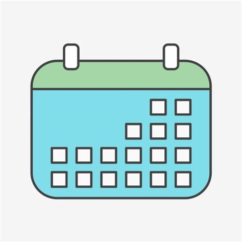 Vector Icono De Calendario Png Calendario Dise O Elemento Png Y