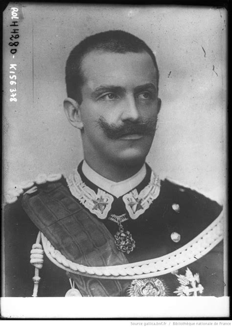 Le Roi Ditalie Portrait De Victor Emmanuel Iii Photographie De