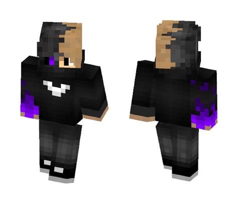 Get Half Enderman Minecraft Skin For Free Superminecraftskins