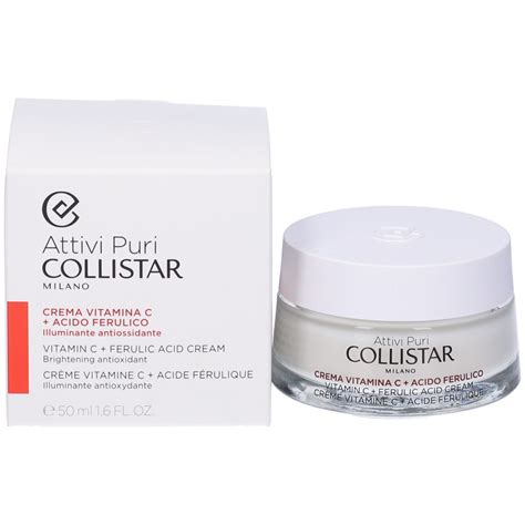 Collistar Attivi Puri Crema Vitamina C Acido Ferulico 50 Ml Redcare