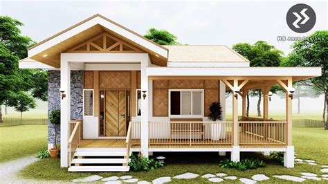 Modern Bahay Kubo Native Farm House Design With 2 Bedrooms Half ...