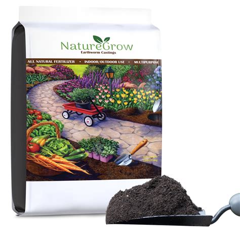 Naturegrow Earth Worm Castings Lb Worm Castings Organic Fertilizer