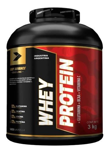 Suplemento en polvo Body Advance Gold Line Whey Protein proteína sabor