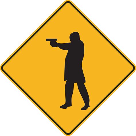 crime warning , criminal area sign, yellow sign, terrorist sign, danger ...