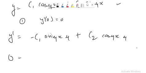 Solved Find The Eigenvalues In And Eigenfunctions Yn X For The Given