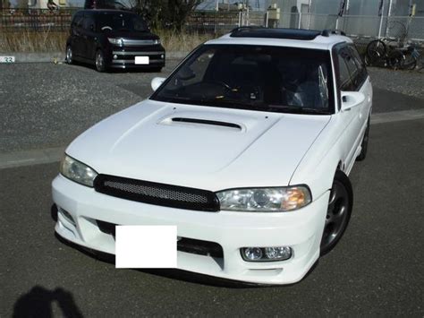 Subaru Legacy Touring Wagon Gt B 1997 White 93500 Km Details Japanese Used Cars Goo