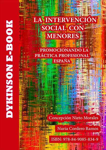 Librería Dykinson La intervención social con menores Nieto Morales