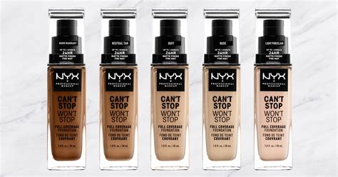 Nyx Launches New Full Coverage Matte Foundation In 45 Shades Teen Vogue