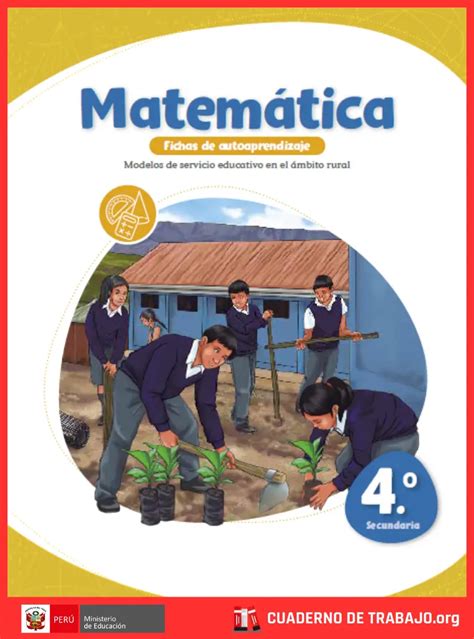 Matemática 4 Secundaria Fichas De Autoaprendizaje Pdf