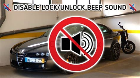 Diy How To Remove Lockunlock Beep Sound Alfa Romeo 159 Engsubs Youtube