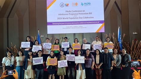 Cpd Unfpa Plcpd Urge Passage Of Adolescent Pregnancy Prevention Bill