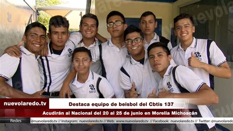 Destaca Equipo De Beisbol Del Cbtis 137 Youtube