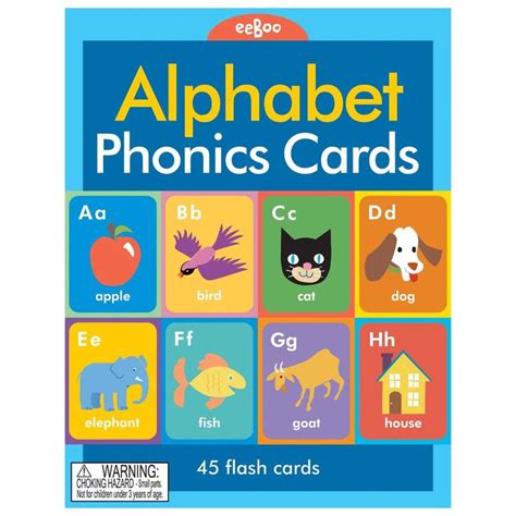 Alphabet Phonics Flash Cards | Phonics cards, Alphabet phonics ...