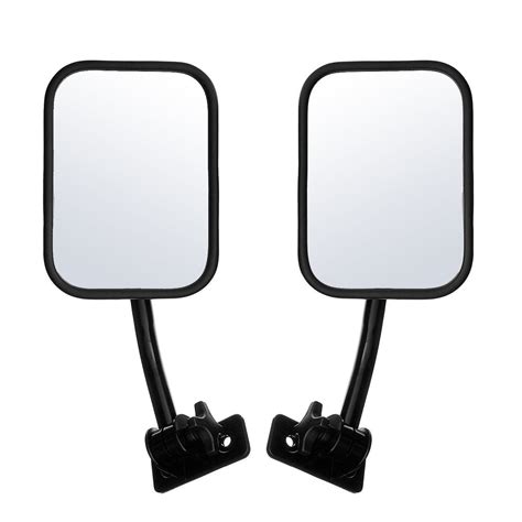 Rectangular Side Mirrors for Jeep Wrangler TJ/JK